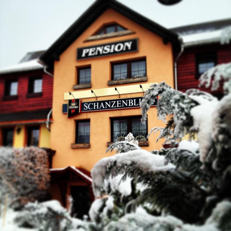 Pension Schanzenblick Oberwiesenthal Exterior foto
